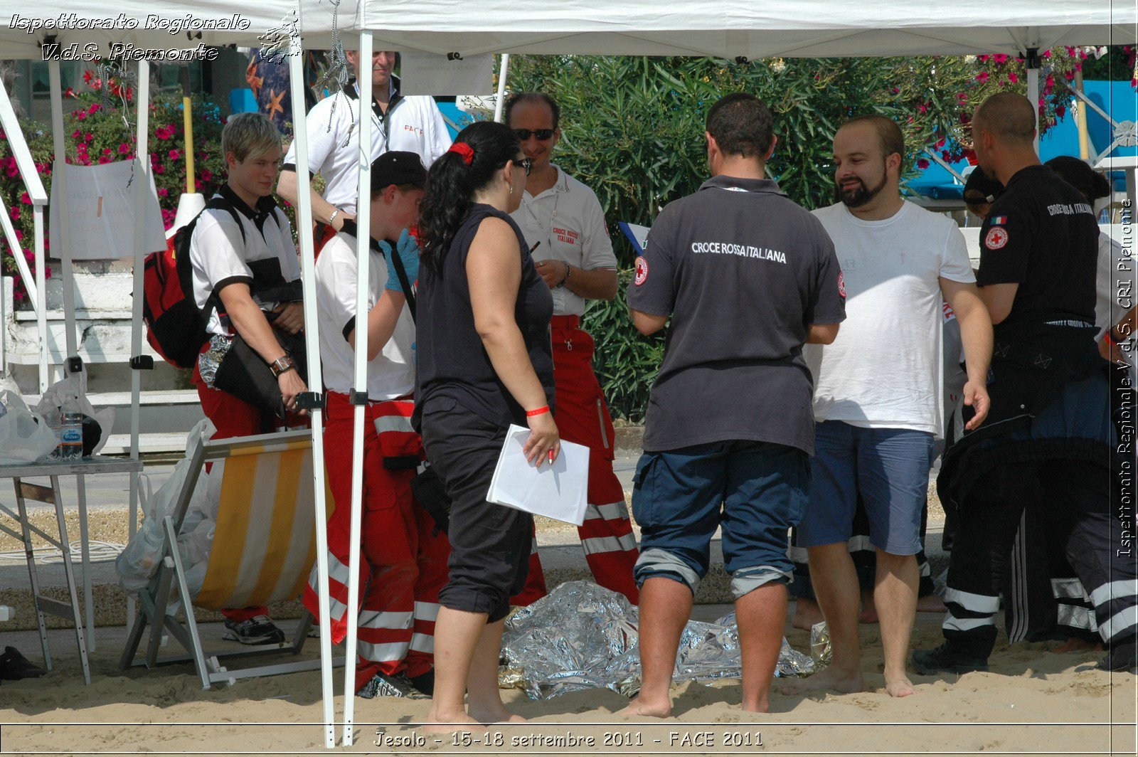 Jesolo - 15-18 settembre 2011 - FACE 2011 - Croce Rossa Italiana - Ispettorato Regionale Volontari del Soccorso Piemonte