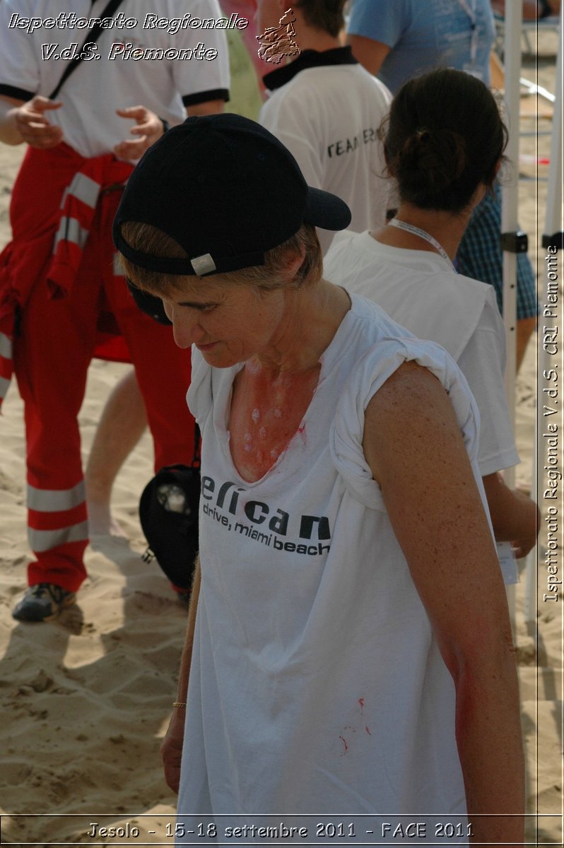 Jesolo - 15-18 settembre 2011 - FACE 2011 - Croce Rossa Italiana - Ispettorato Regionale Volontari del Soccorso Piemonte