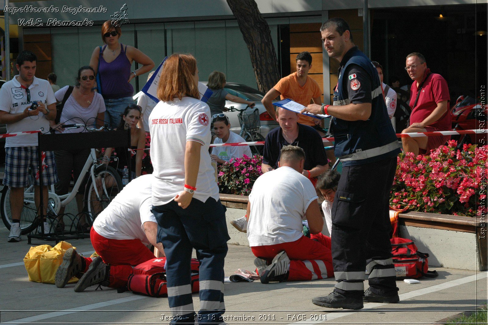 Jesolo - 15-18 settembre 2011 - FACE 2011 - Croce Rossa Italiana - Ispettorato Regionale Volontari del Soccorso Piemonte