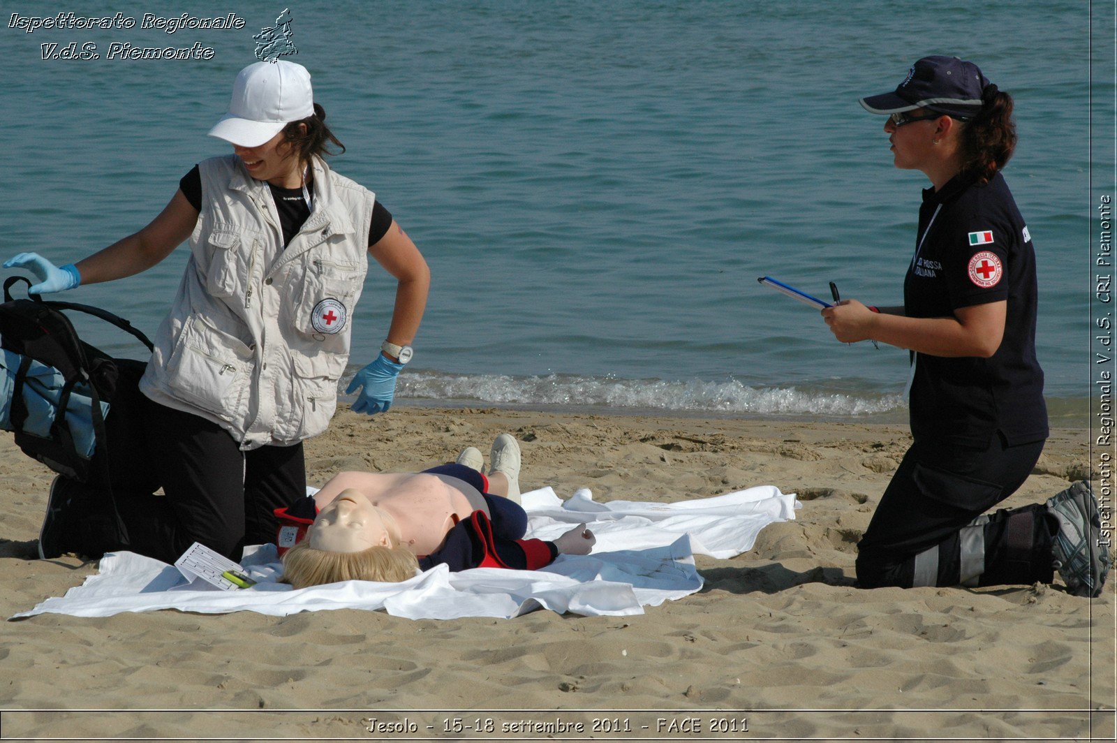 Jesolo - 15-18 settembre 2011 - FACE 2011 - Croce Rossa Italiana - Ispettorato Regionale Volontari del Soccorso Piemonte