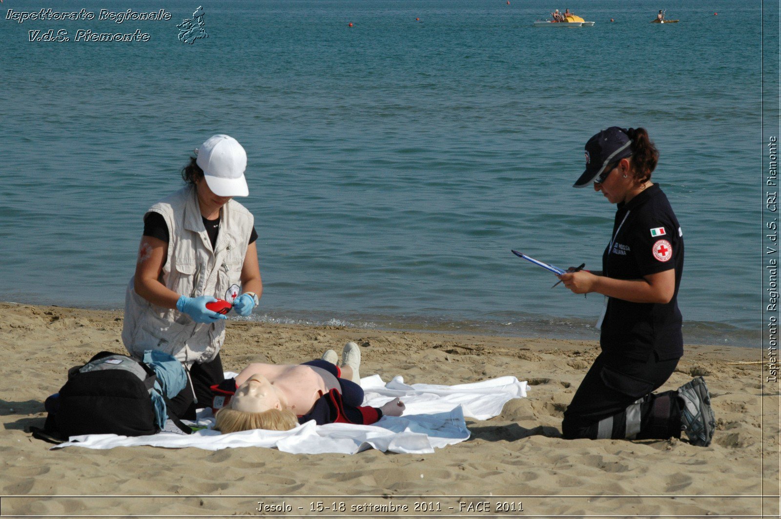 Jesolo - 15-18 settembre 2011 - FACE 2011 - Croce Rossa Italiana - Ispettorato Regionale Volontari del Soccorso Piemonte