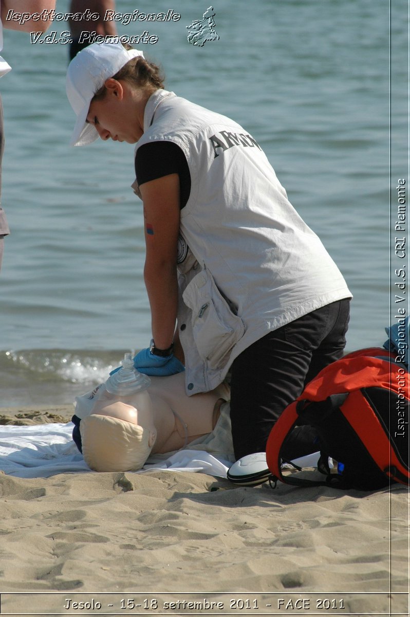 Jesolo - 15-18 settembre 2011 - FACE 2011 - Croce Rossa Italiana - Ispettorato Regionale Volontari del Soccorso Piemonte