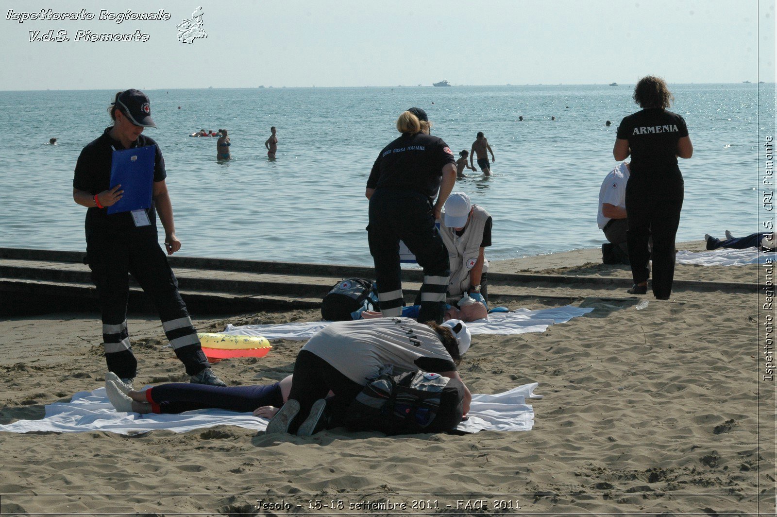 Jesolo - 15-18 settembre 2011 - FACE 2011 - Croce Rossa Italiana - Ispettorato Regionale Volontari del Soccorso Piemonte