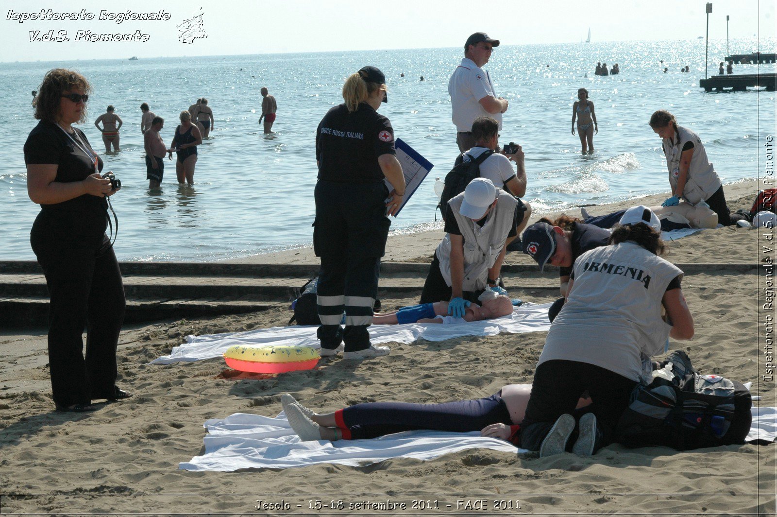 Jesolo - 15-18 settembre 2011 - FACE 2011 - Croce Rossa Italiana - Ispettorato Regionale Volontari del Soccorso Piemonte