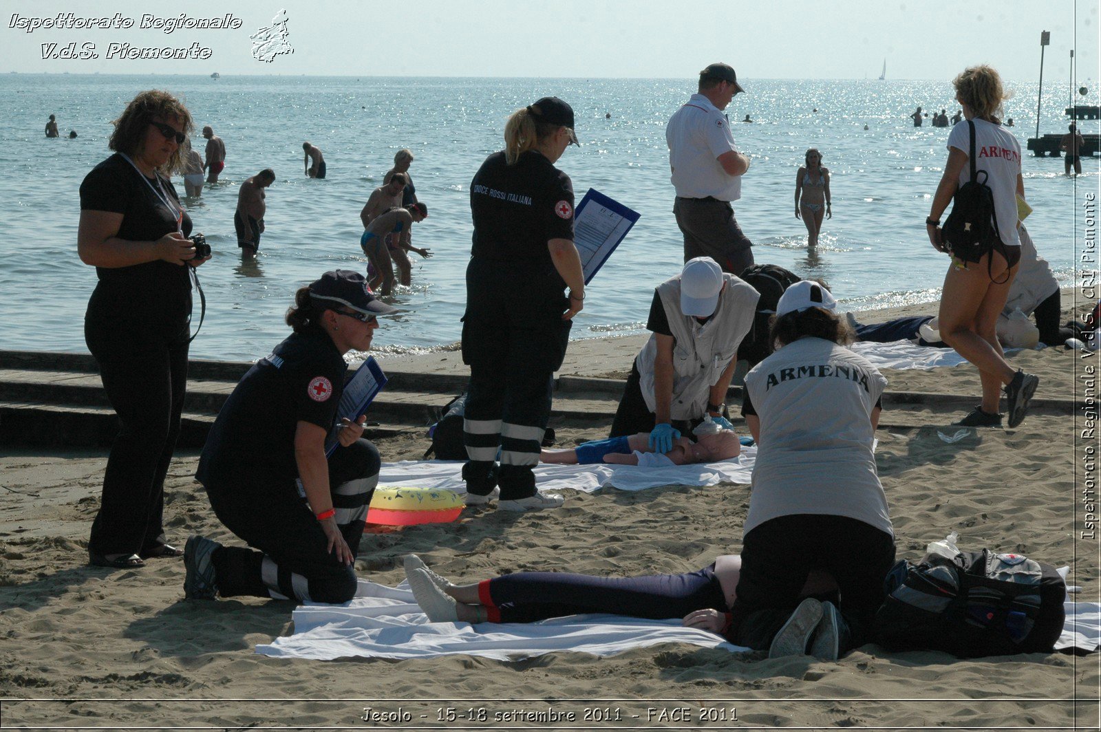 Jesolo - 15-18 settembre 2011 - FACE 2011 - Croce Rossa Italiana - Ispettorato Regionale Volontari del Soccorso Piemonte