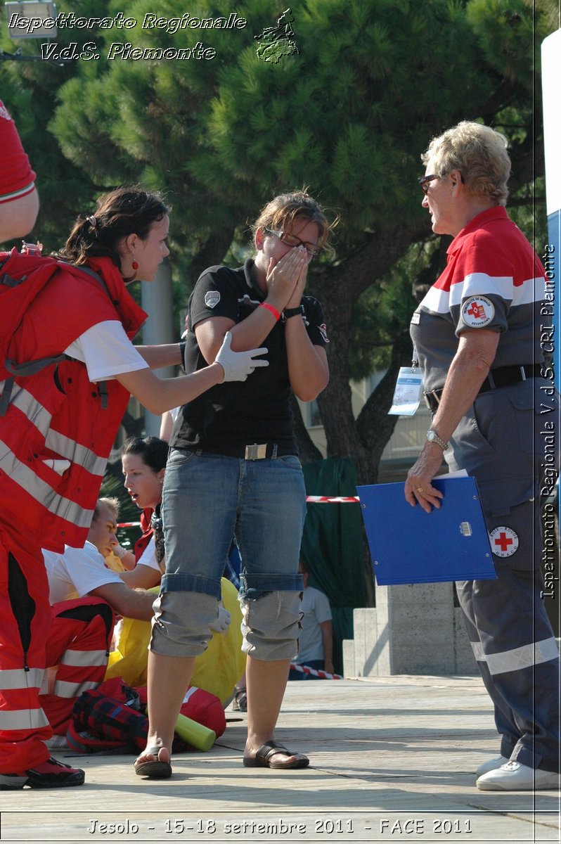 Jesolo - 15-18 settembre 2011 - FACE 2011 - Croce Rossa Italiana - Ispettorato Regionale Volontari del Soccorso Piemonte