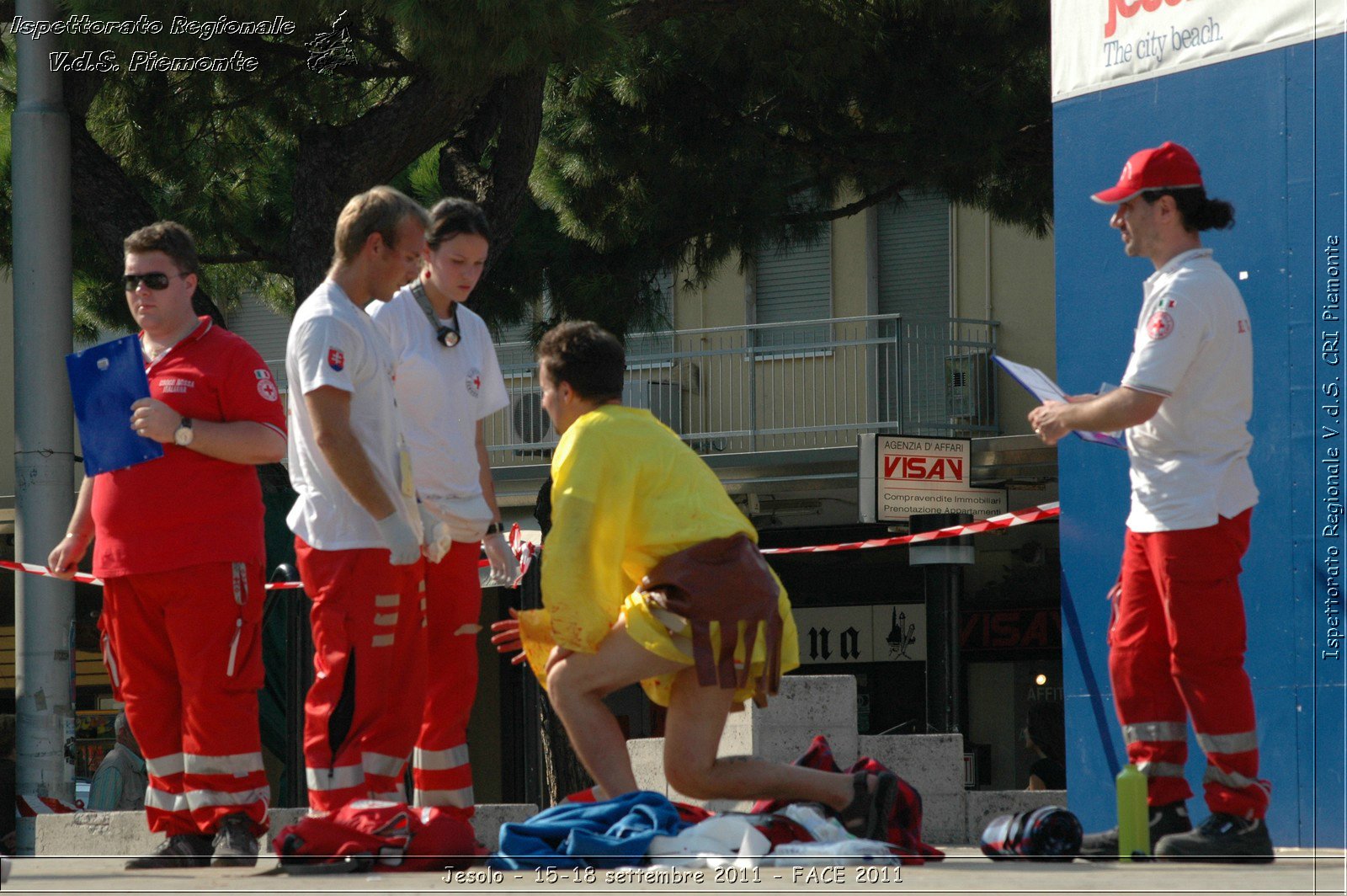 Jesolo - 15-18 settembre 2011 - FACE 2011 - Croce Rossa Italiana - Ispettorato Regionale Volontari del Soccorso Piemonte