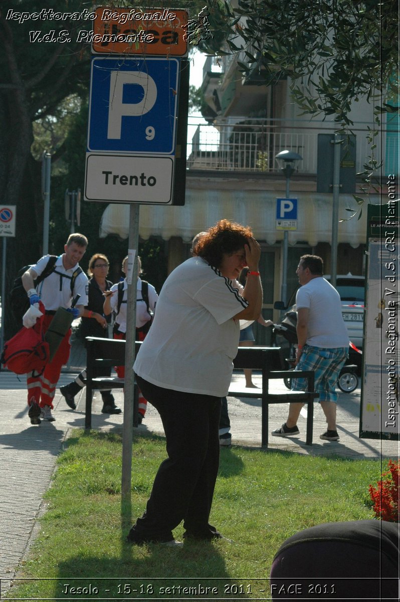 Jesolo - 15-18 settembre 2011 - FACE 2011 - Croce Rossa Italiana - Ispettorato Regionale Volontari del Soccorso Piemonte