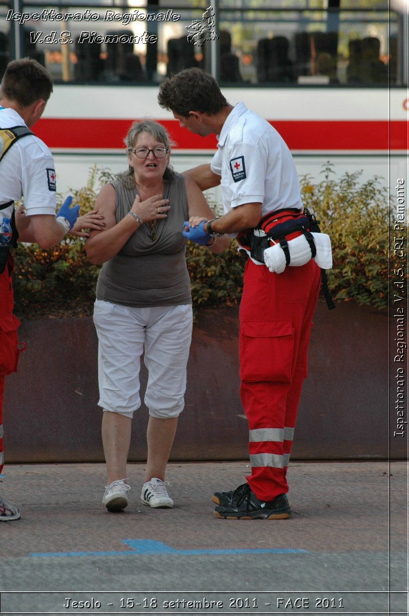 Jesolo - 15-18 settembre 2011 - FACE 2011 - Croce Rossa Italiana - Ispettorato Regionale Volontari del Soccorso Piemonte