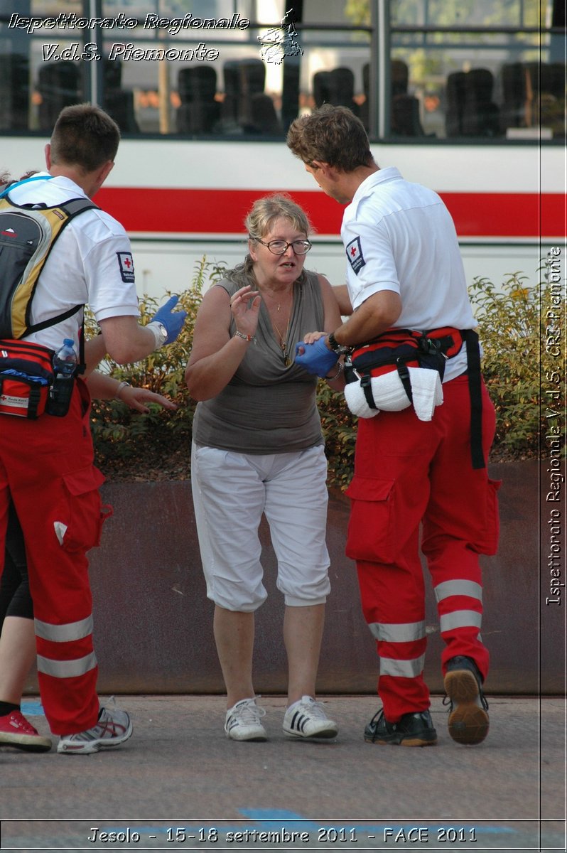 Jesolo - 15-18 settembre 2011 - FACE 2011 - Croce Rossa Italiana - Ispettorato Regionale Volontari del Soccorso Piemonte