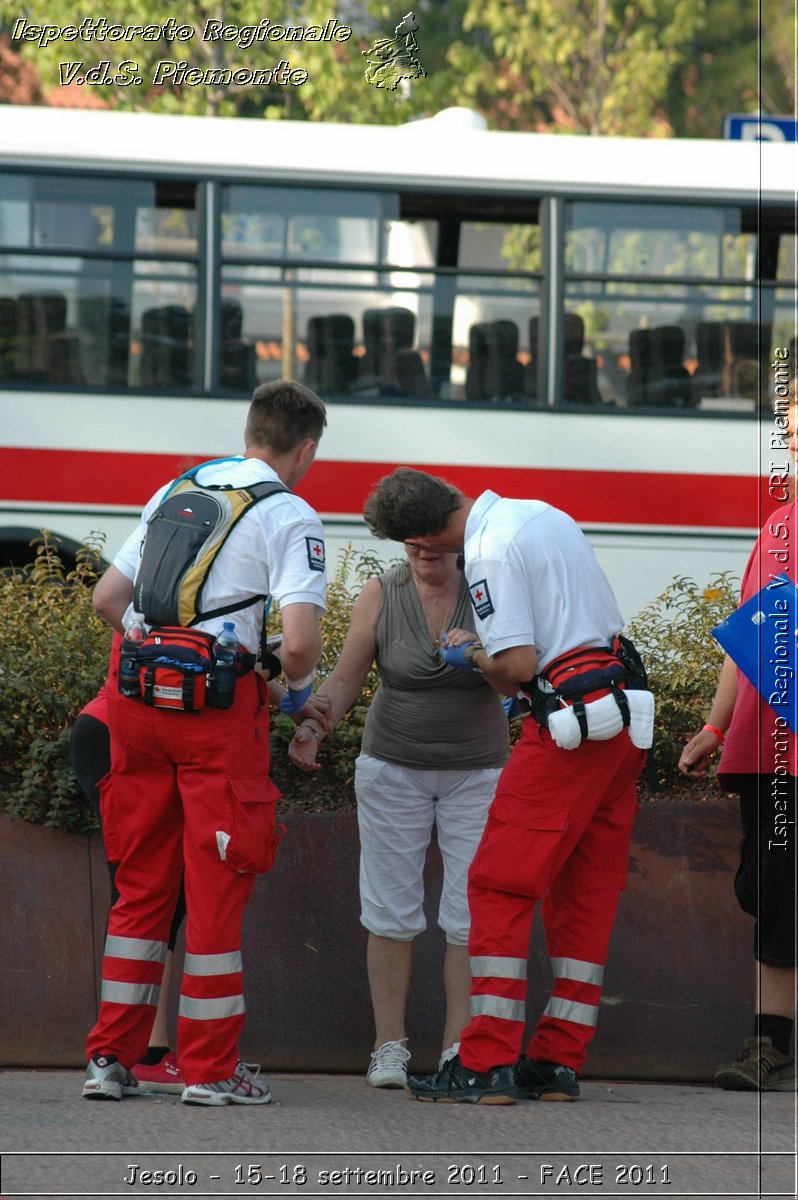 Jesolo - 15-18 settembre 2011 - FACE 2011 - Croce Rossa Italiana - Ispettorato Regionale Volontari del Soccorso Piemonte