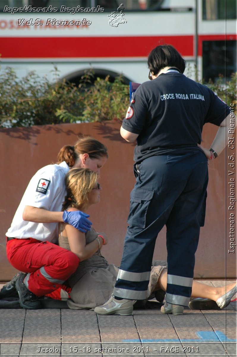 Jesolo - 15-18 settembre 2011 - FACE 2011 - Croce Rossa Italiana - Ispettorato Regionale Volontari del Soccorso Piemonte