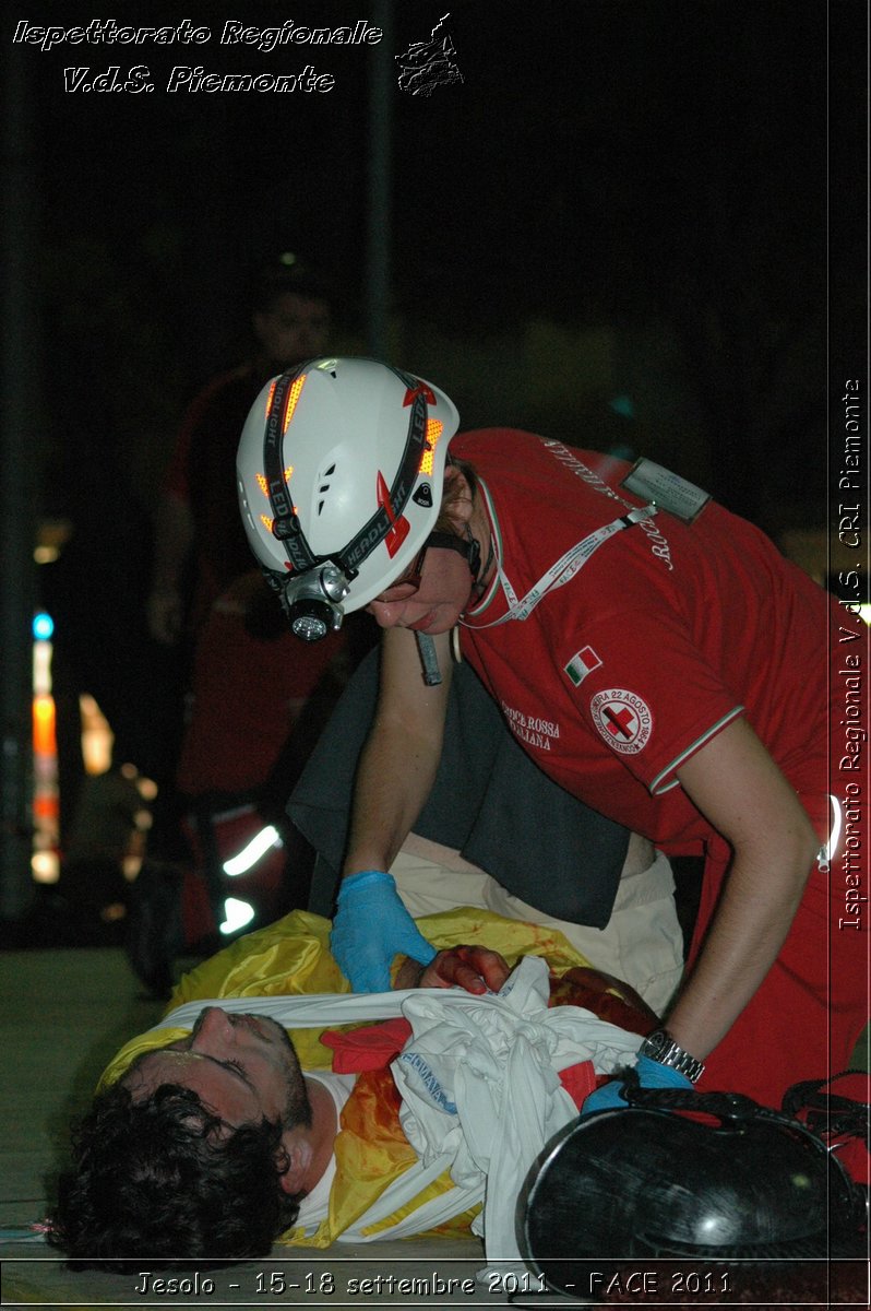 Jesolo - 15-18 settembre 2011 - FACE 2011 - Croce Rossa Italiana - Ispettorato Regionale Volontari del Soccorso Piemonte