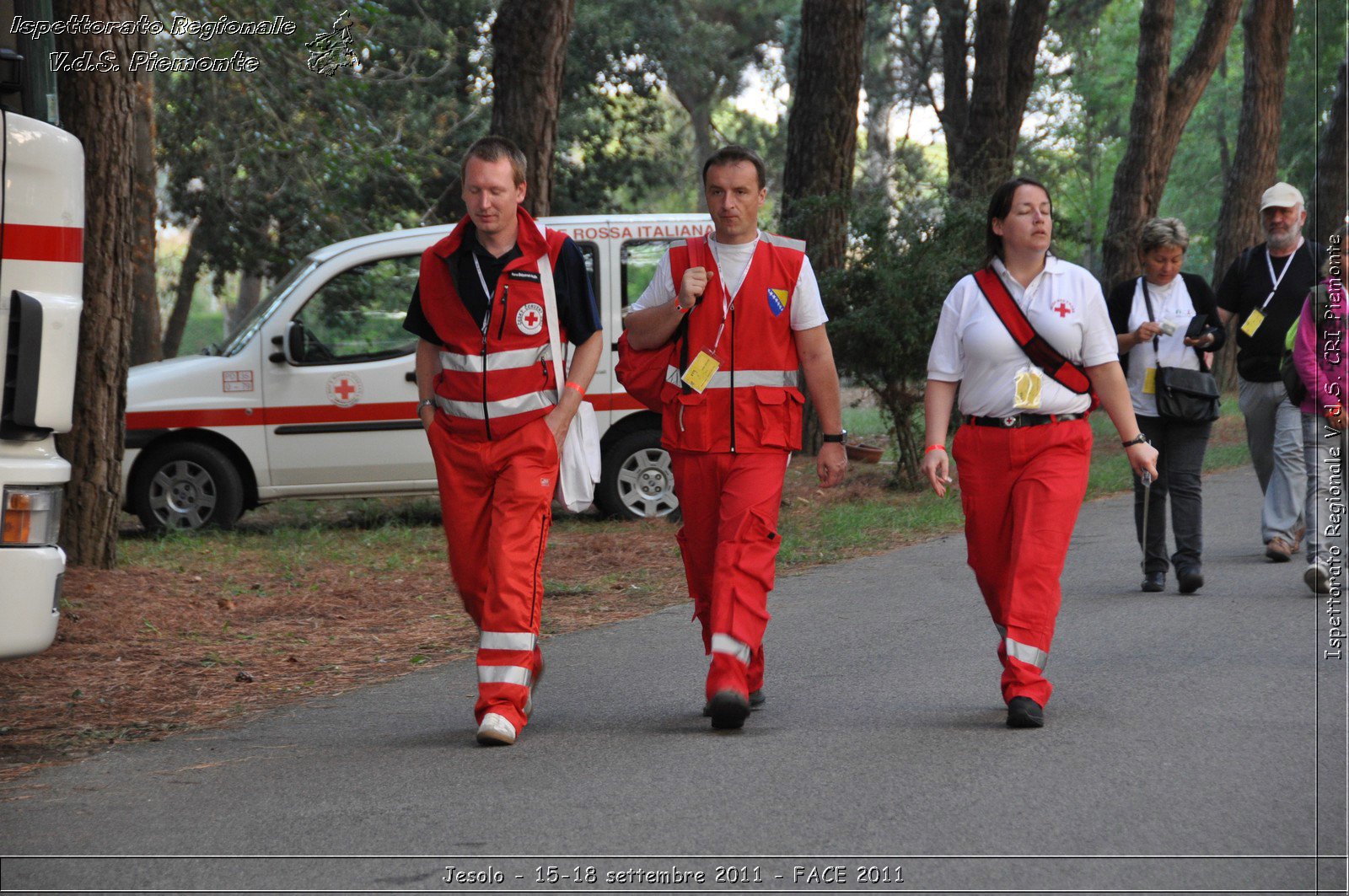 Jesolo - 15-18 settembre 2011 - FACE 2011 - Croce Rossa Italiana - Ispettorato Regionale Volontari del Soccorso Piemonte