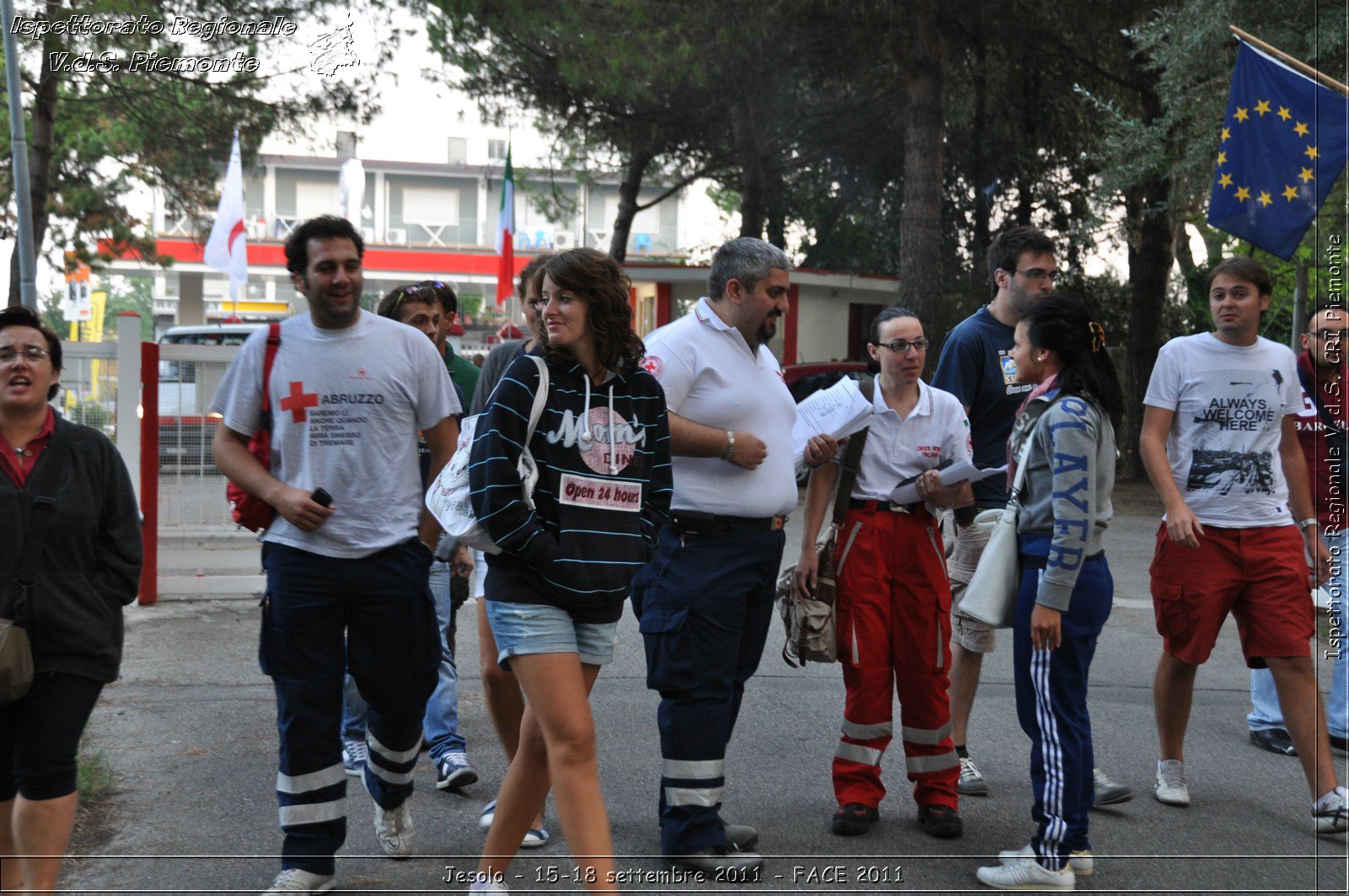 Jesolo - 15-18 settembre 2011 - FACE 2011 - Croce Rossa Italiana - Ispettorato Regionale Volontari del Soccorso Piemonte