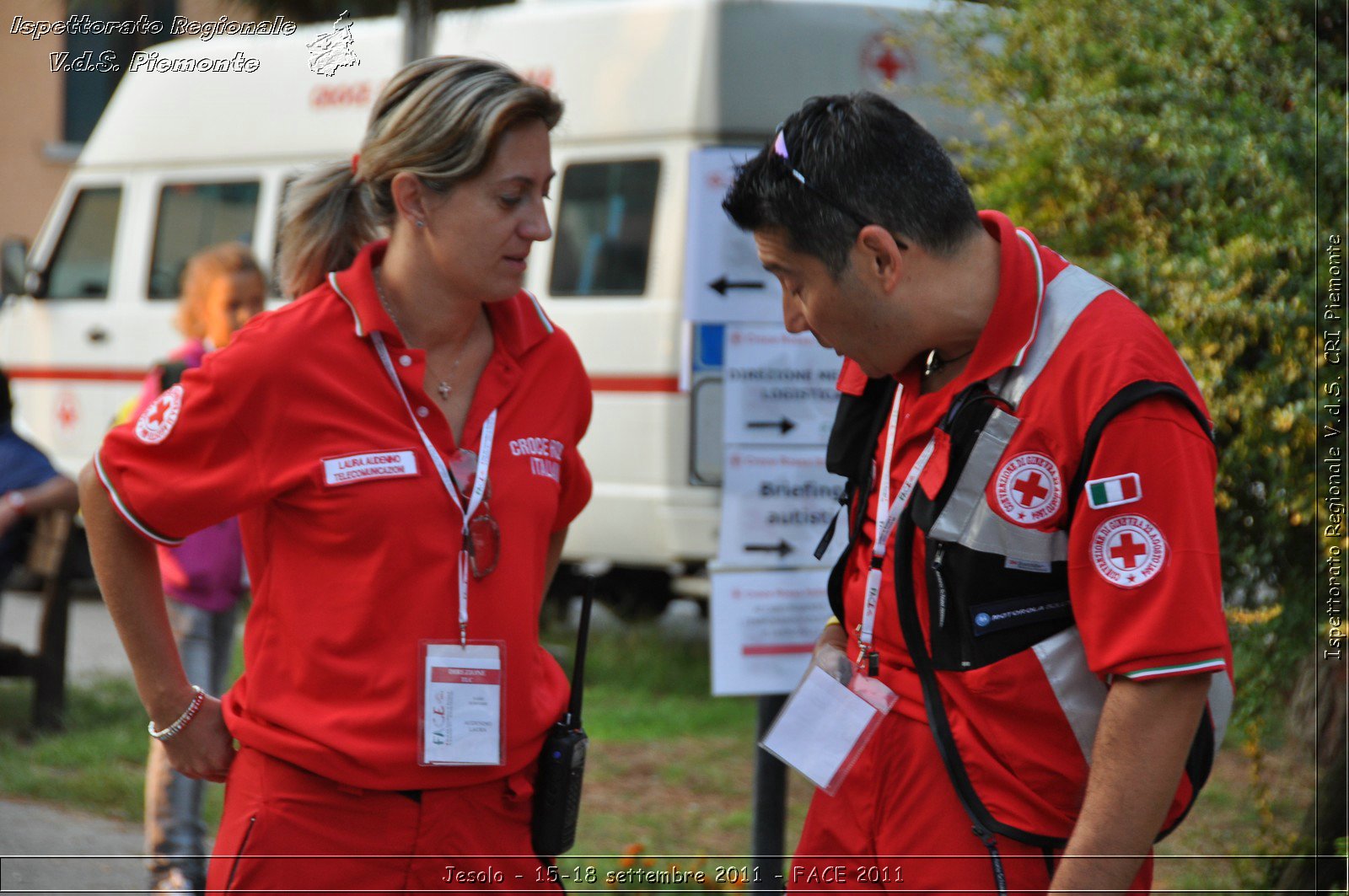 Jesolo - 15-18 settembre 2011 - FACE 2011 - Croce Rossa Italiana - Ispettorato Regionale Volontari del Soccorso Piemonte