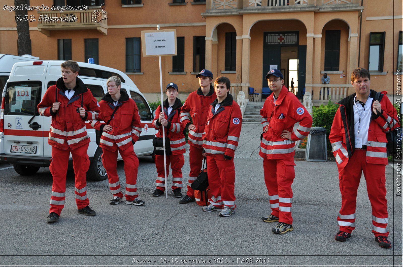 Jesolo - 15-18 settembre 2011 - FACE 2011 - Croce Rossa Italiana - Ispettorato Regionale Volontari del Soccorso Piemonte