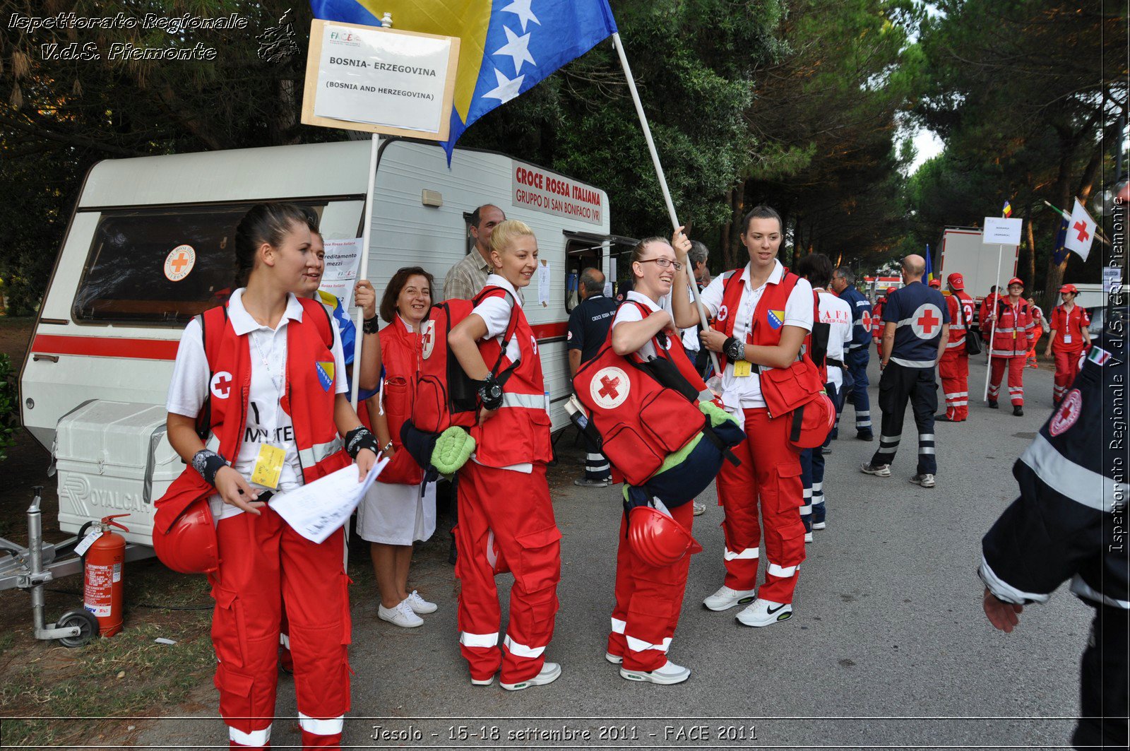 Jesolo - 15-18 settembre 2011 - FACE 2011 - Croce Rossa Italiana - Ispettorato Regionale Volontari del Soccorso Piemonte