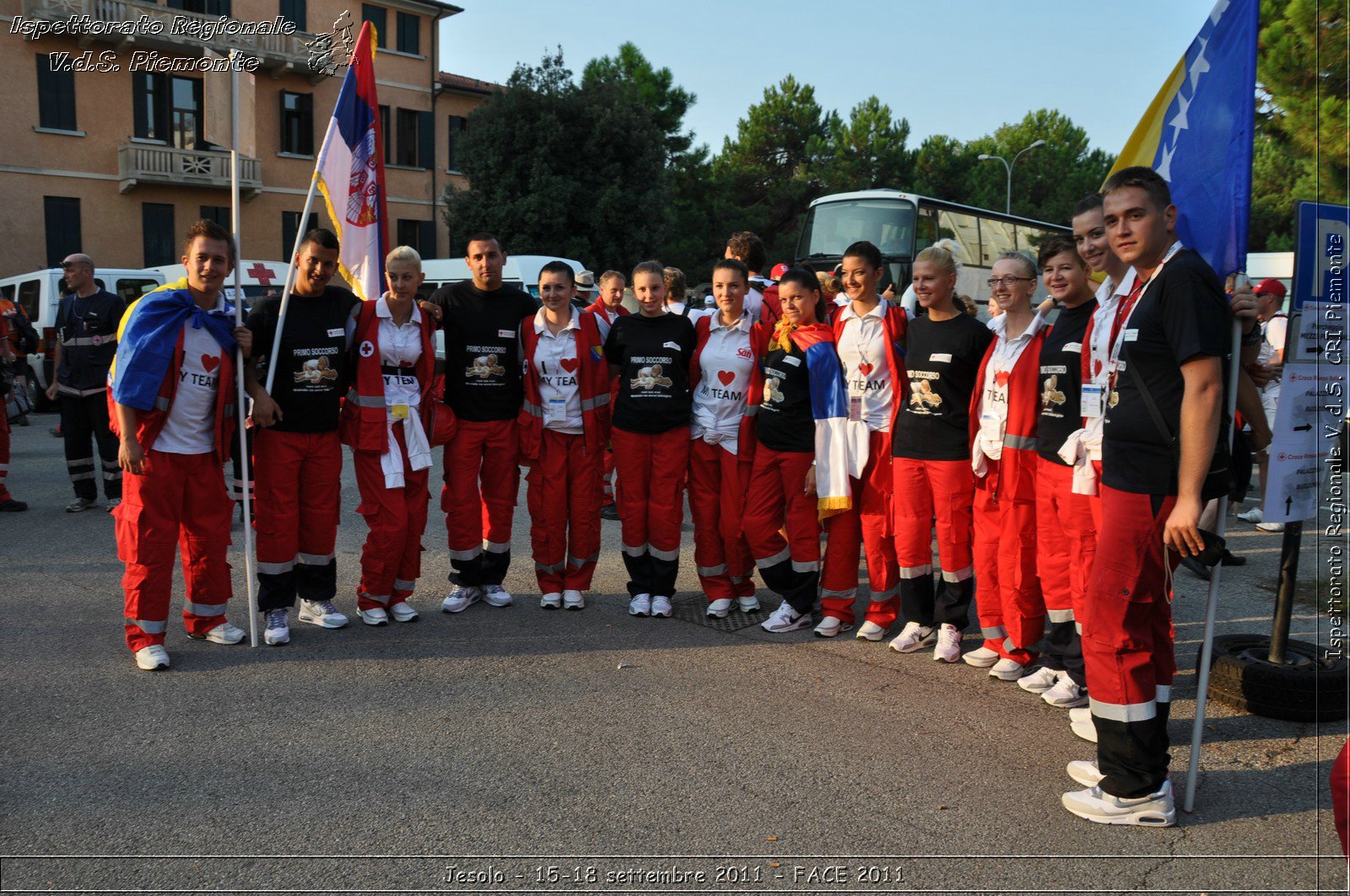 Jesolo - 15-18 settembre 2011 - FACE 2011 - Croce Rossa Italiana - Ispettorato Regionale Volontari del Soccorso Piemonte