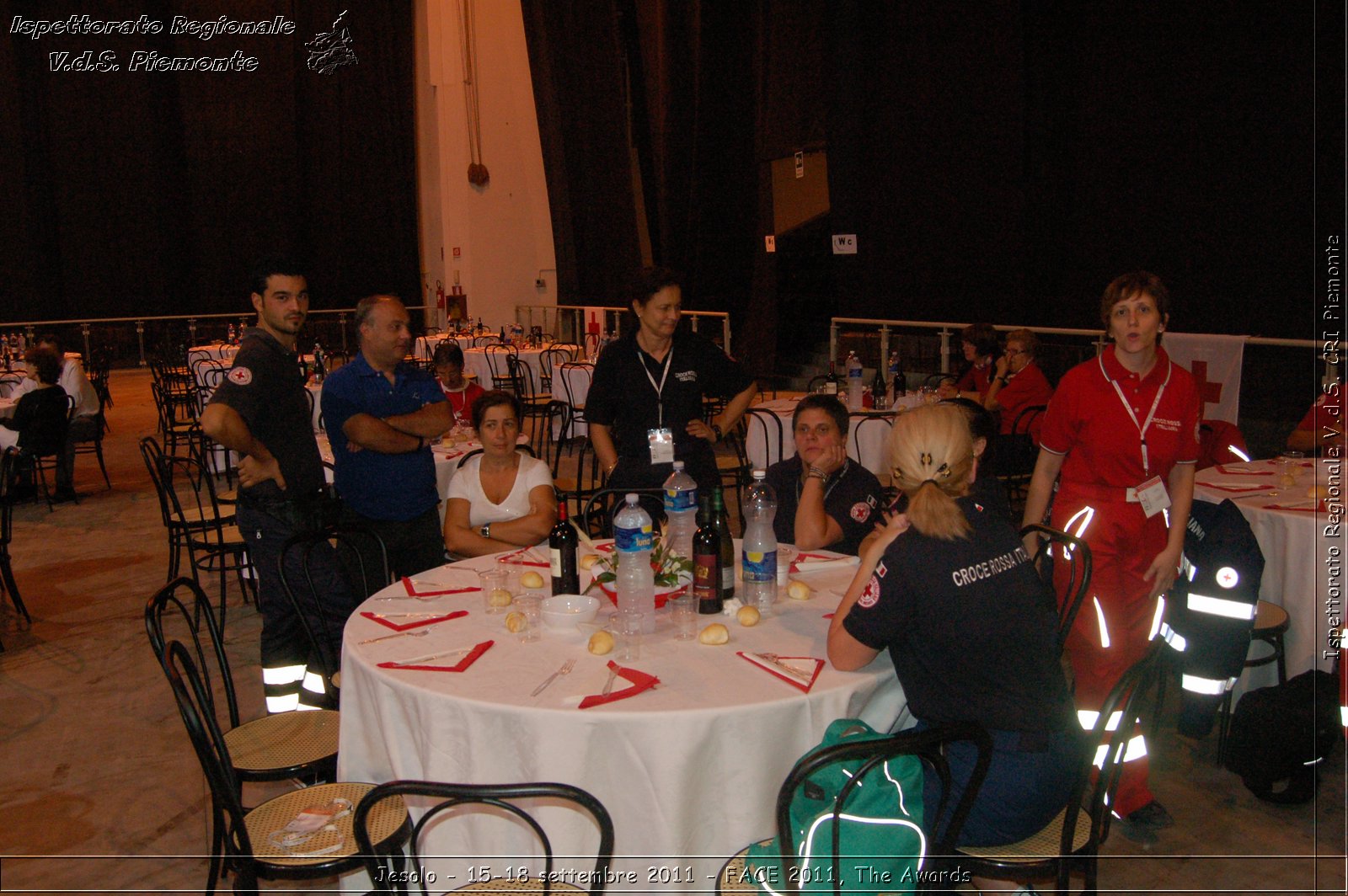 Jesolo - 15-18 settembre 2011 - FACE 2011, The Awards -  Croce Rossa Italiana - Ispettorato Regionale Volontari del Soccorso Piemonte