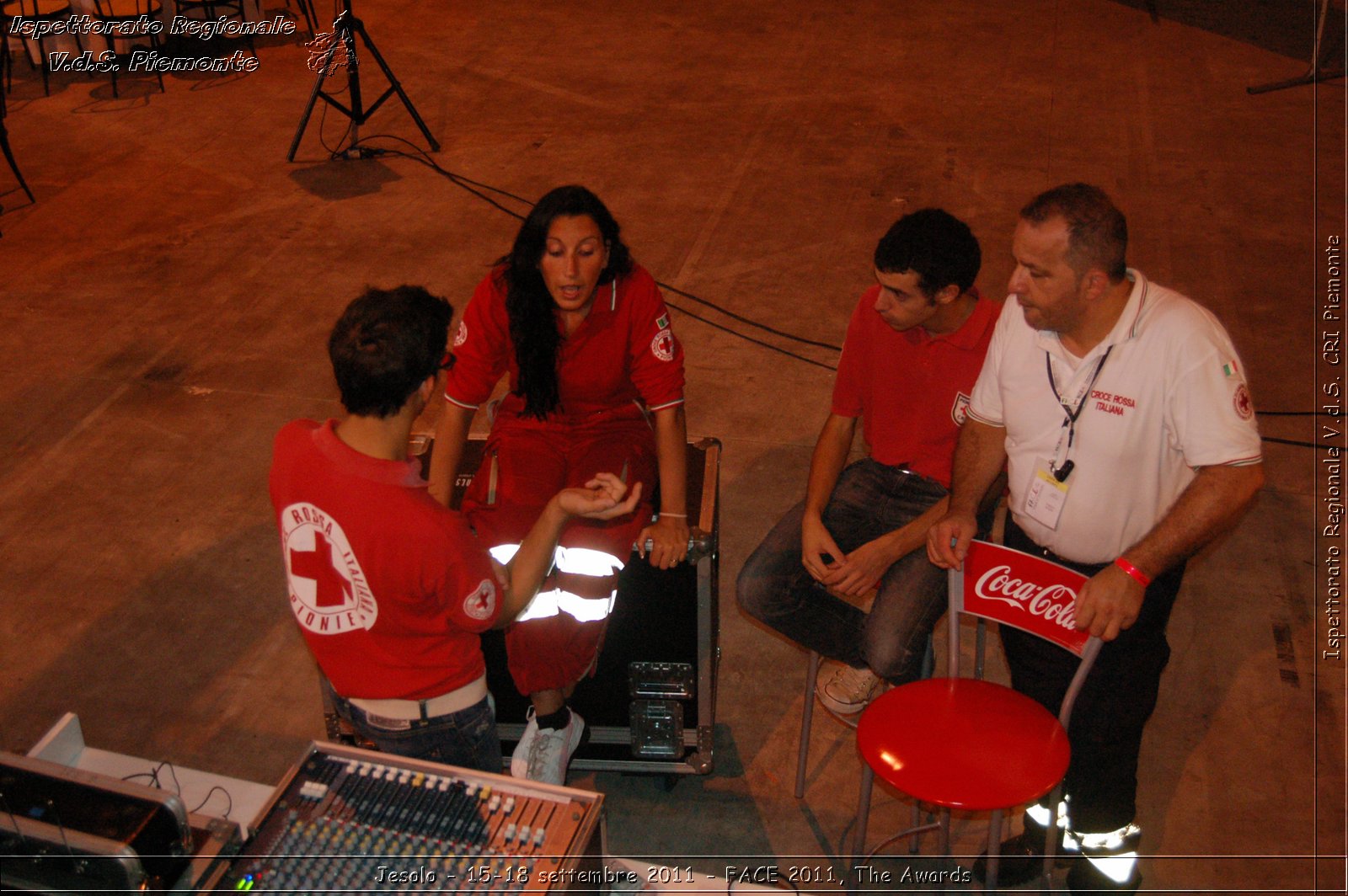 Jesolo - 15-18 settembre 2011 - FACE 2011, The Awards -  Croce Rossa Italiana - Ispettorato Regionale Volontari del Soccorso Piemonte