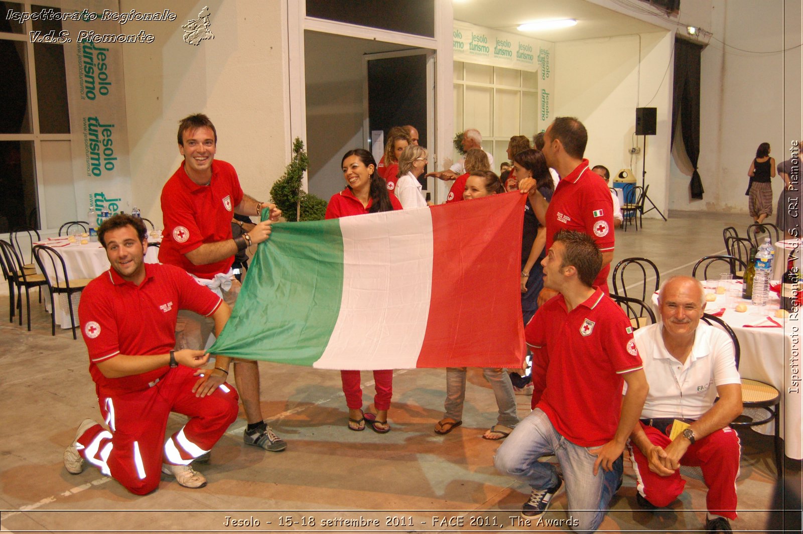 Jesolo - 15-18 settembre 2011 - FACE 2011, The Awards -  Croce Rossa Italiana - Ispettorato Regionale Volontari del Soccorso Piemonte