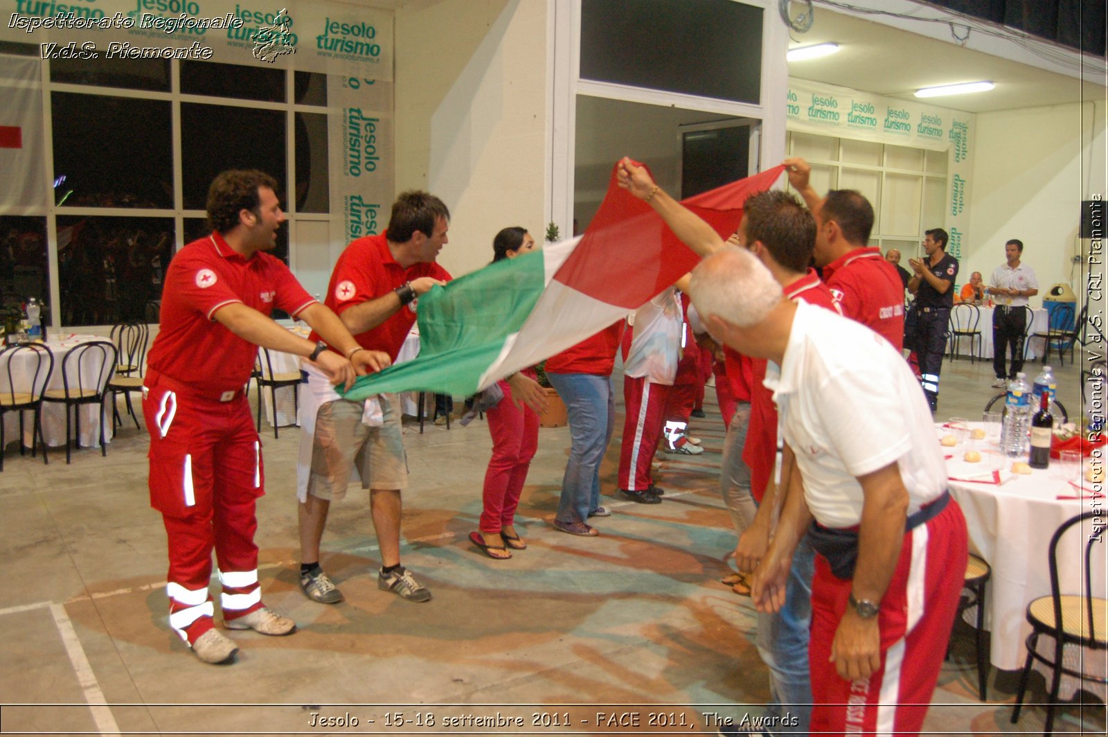 Jesolo - 15-18 settembre 2011 - FACE 2011, The Awards -  Croce Rossa Italiana - Ispettorato Regionale Volontari del Soccorso Piemonte