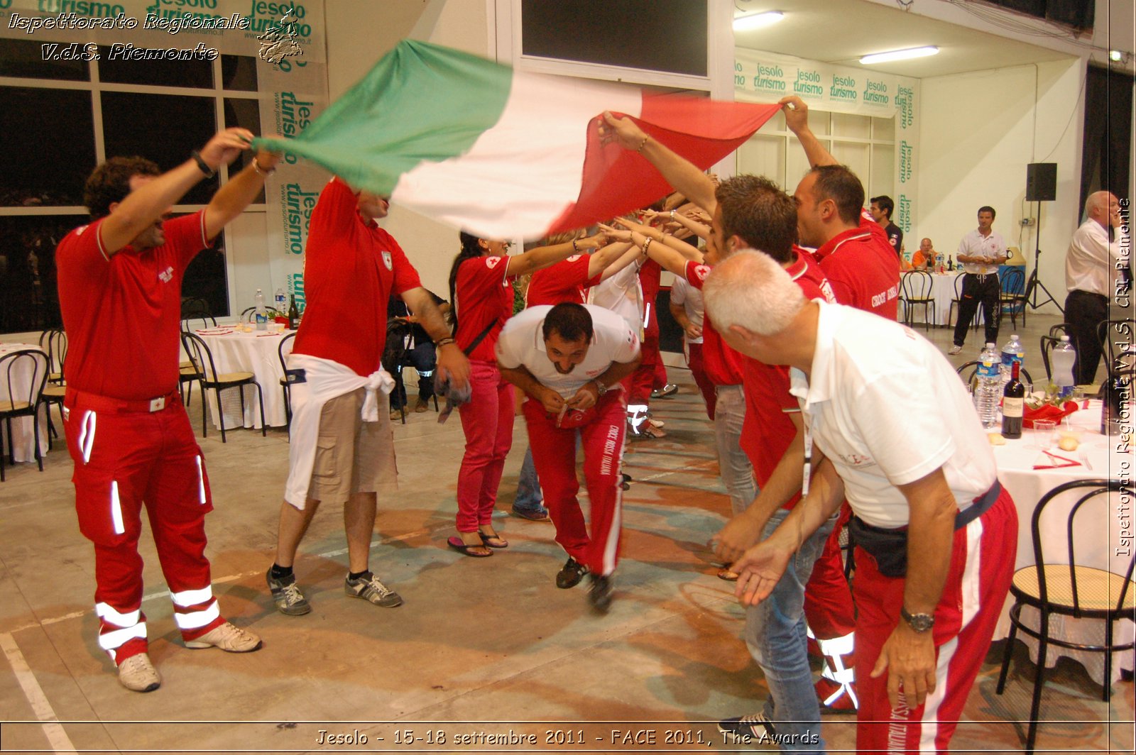 Jesolo - 15-18 settembre 2011 - FACE 2011, The Awards -  Croce Rossa Italiana - Ispettorato Regionale Volontari del Soccorso Piemonte