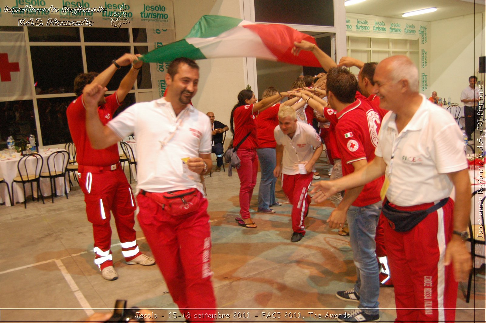 Jesolo - 15-18 settembre 2011 - FACE 2011, The Awards -  Croce Rossa Italiana - Ispettorato Regionale Volontari del Soccorso Piemonte