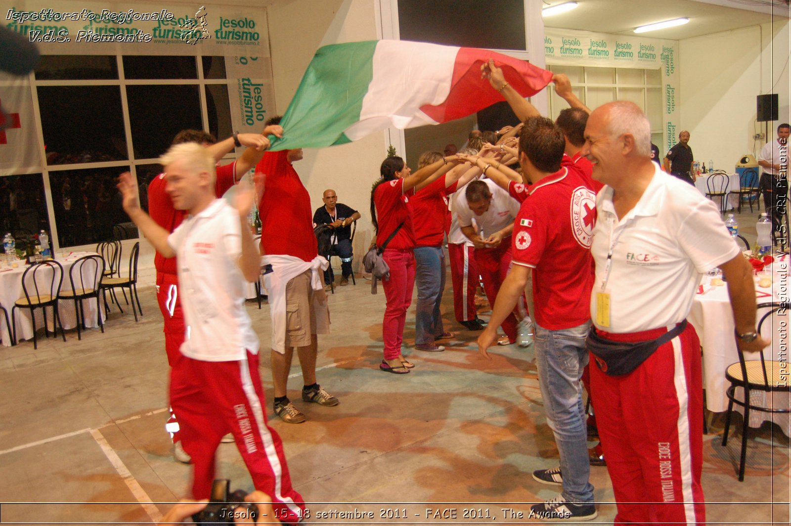 Jesolo - 15-18 settembre 2011 - FACE 2011, The Awards -  Croce Rossa Italiana - Ispettorato Regionale Volontari del Soccorso Piemonte