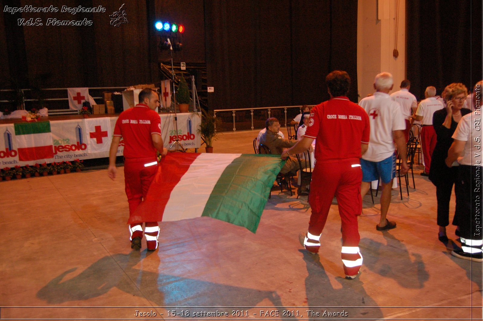 Jesolo - 15-18 settembre 2011 - FACE 2011, The Awards -  Croce Rossa Italiana - Ispettorato Regionale Volontari del Soccorso Piemonte