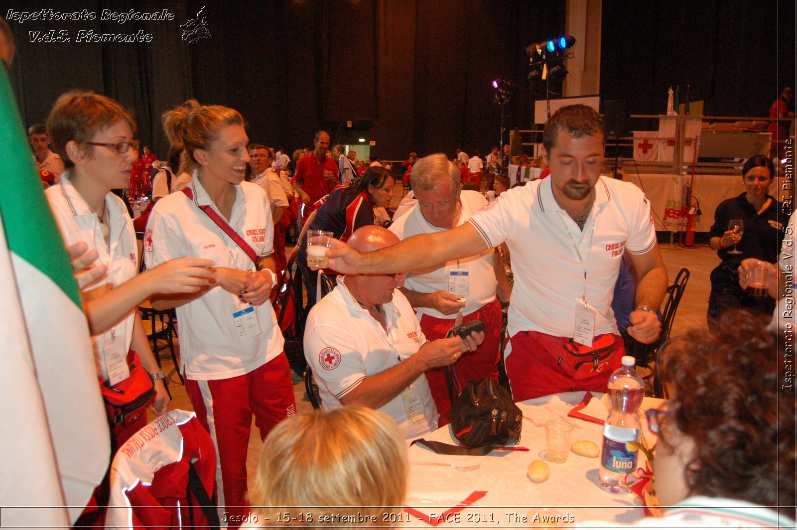 Jesolo - 15-18 settembre 2011 - FACE 2011, The Awards -  Croce Rossa Italiana - Ispettorato Regionale Volontari del Soccorso Piemonte