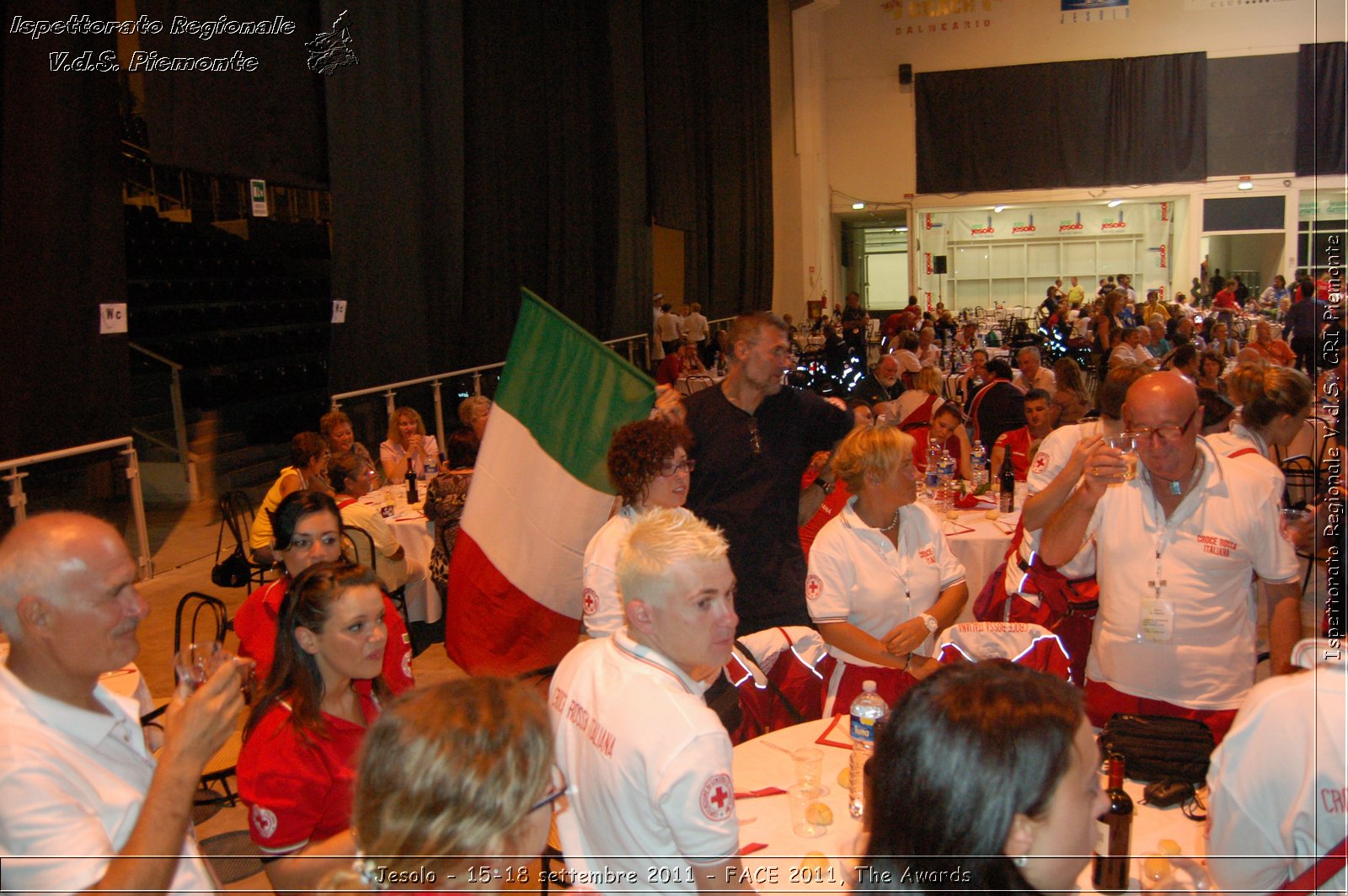 Jesolo - 15-18 settembre 2011 - FACE 2011, The Awards -  Croce Rossa Italiana - Ispettorato Regionale Volontari del Soccorso Piemonte