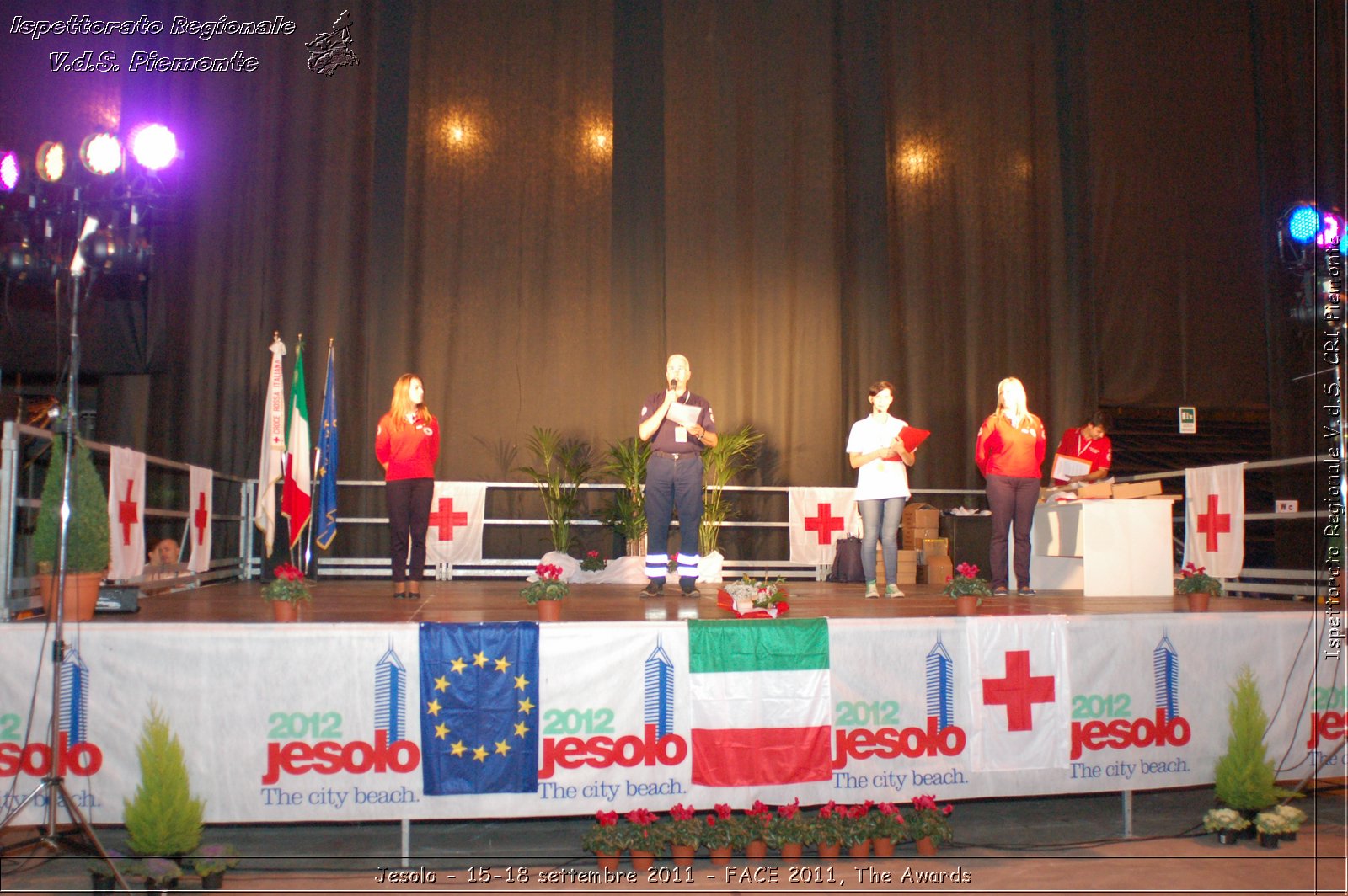 Jesolo - 15-18 settembre 2011 - FACE 2011, The Awards -  Croce Rossa Italiana - Ispettorato Regionale Volontari del Soccorso Piemonte