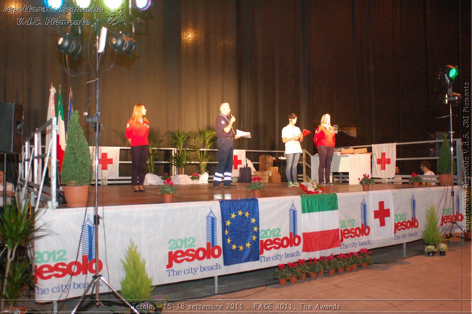 Jesolo - 15-18 settembre 2011 - FACE 2011, The Awards -  Croce Rossa Italiana - Ispettorato Regionale Volontari del Soccorso Piemonte