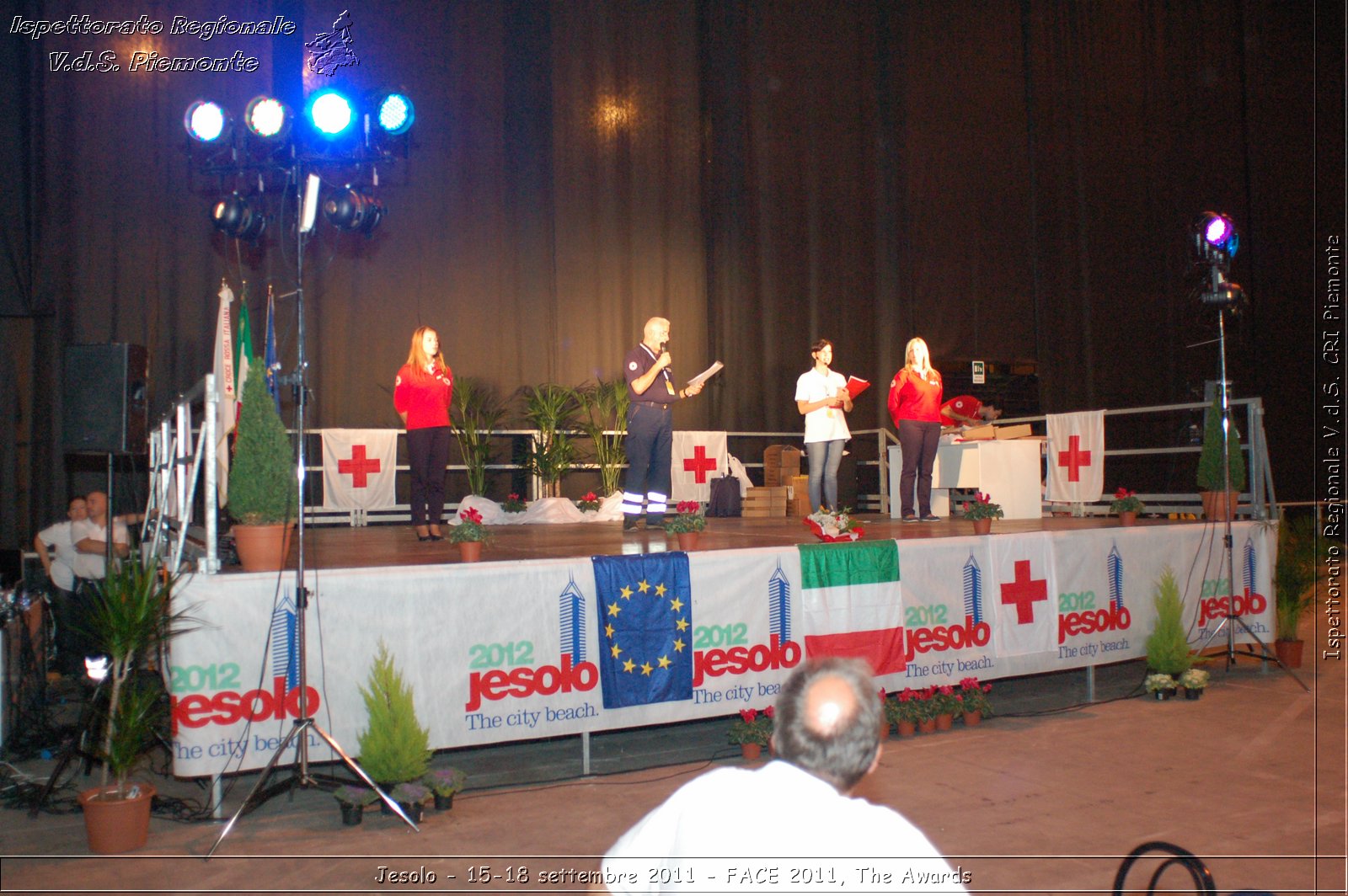 Jesolo - 15-18 settembre 2011 - FACE 2011, The Awards -  Croce Rossa Italiana - Ispettorato Regionale Volontari del Soccorso Piemonte