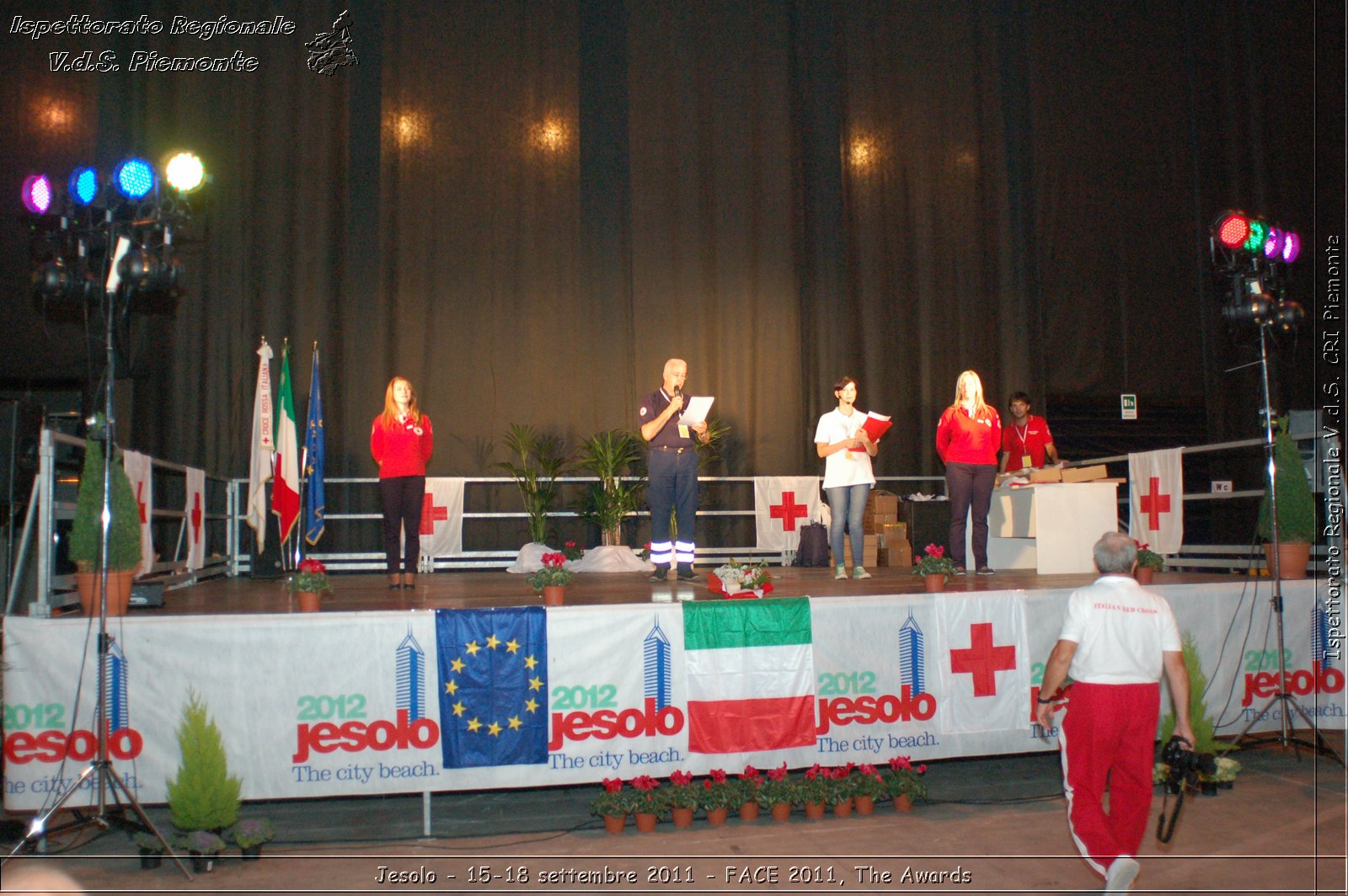 Jesolo - 15-18 settembre 2011 - FACE 2011, The Awards -  Croce Rossa Italiana - Ispettorato Regionale Volontari del Soccorso Piemonte