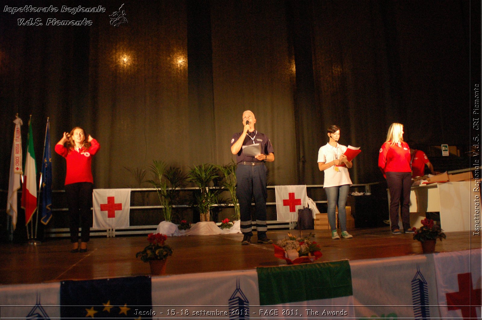 Jesolo - 15-18 settembre 2011 - FACE 2011, The Awards -  Croce Rossa Italiana - Ispettorato Regionale Volontari del Soccorso Piemonte