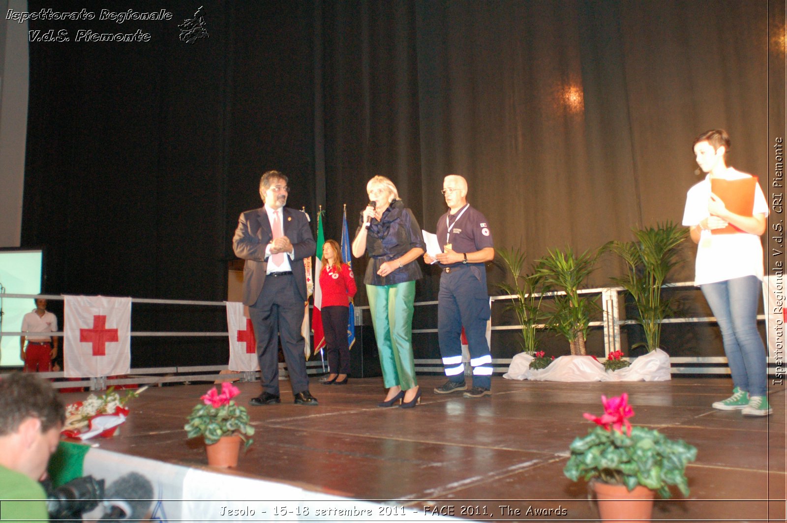 Jesolo - 15-18 settembre 2011 - FACE 2011, The Awards -  Croce Rossa Italiana - Ispettorato Regionale Volontari del Soccorso Piemonte