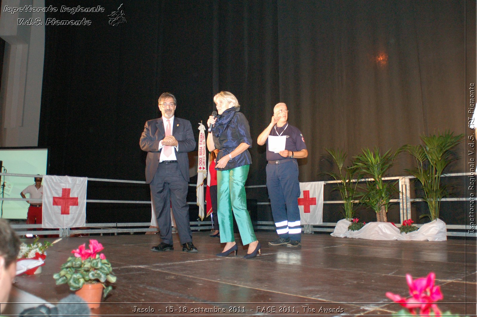 Jesolo - 15-18 settembre 2011 - FACE 2011, The Awards -  Croce Rossa Italiana - Ispettorato Regionale Volontari del Soccorso Piemonte