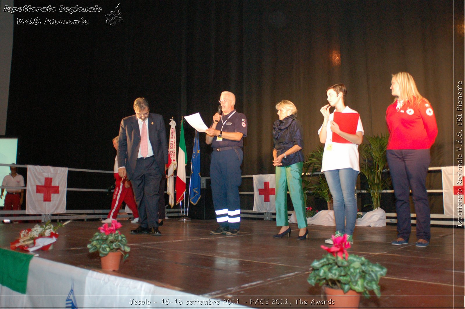 Jesolo - 15-18 settembre 2011 - FACE 2011, The Awards -  Croce Rossa Italiana - Ispettorato Regionale Volontari del Soccorso Piemonte