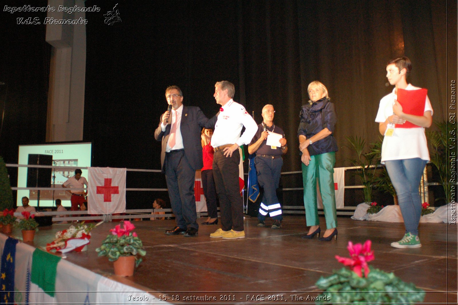 Jesolo - 15-18 settembre 2011 - FACE 2011, The Awards -  Croce Rossa Italiana - Ispettorato Regionale Volontari del Soccorso Piemonte