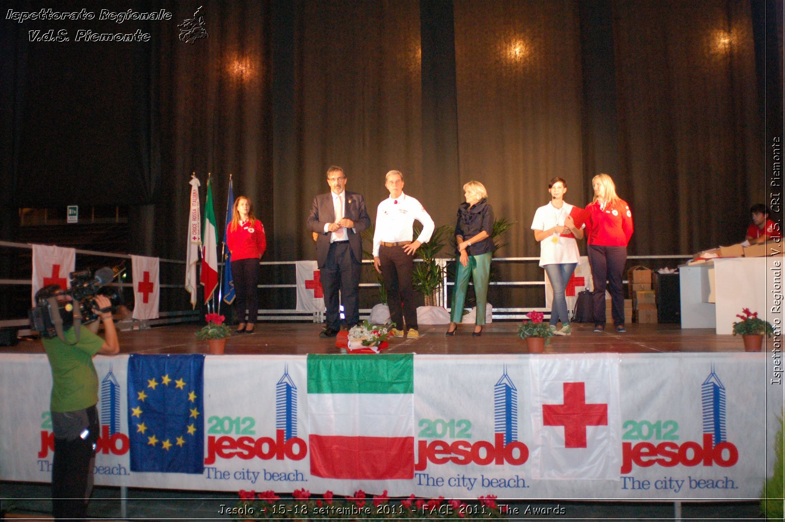 Jesolo - 15-18 settembre 2011 - FACE 2011, The Awards -  Croce Rossa Italiana - Ispettorato Regionale Volontari del Soccorso Piemonte