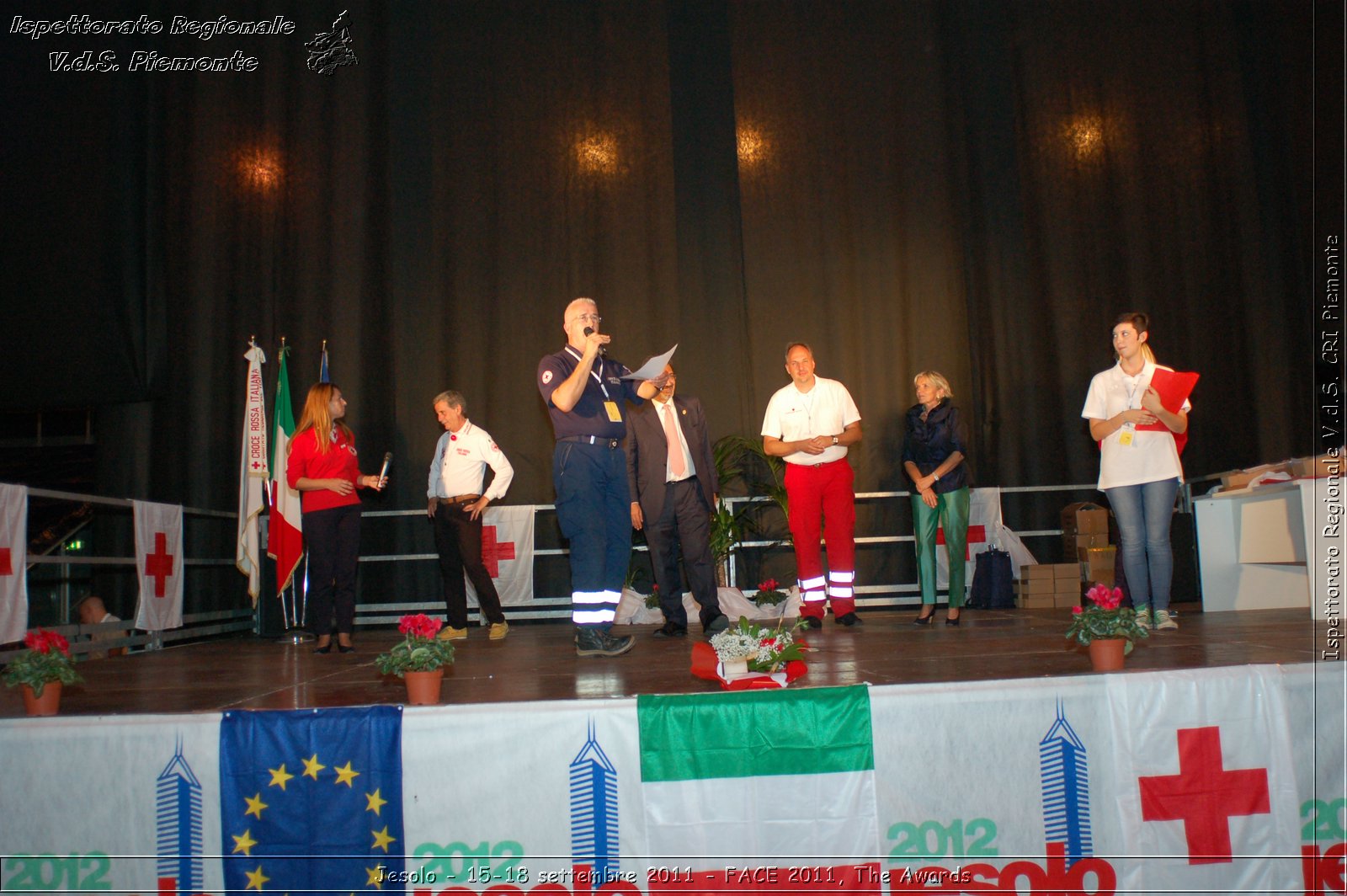 Jesolo - 15-18 settembre 2011 - FACE 2011, The Awards -  Croce Rossa Italiana - Ispettorato Regionale Volontari del Soccorso Piemonte