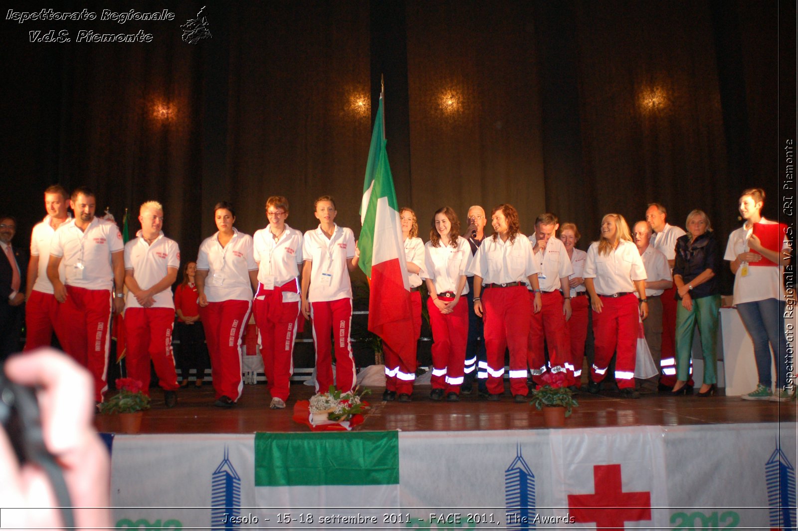 Jesolo - 15-18 settembre 2011 - FACE 2011, The Awards -  Croce Rossa Italiana - Ispettorato Regionale Volontari del Soccorso Piemonte