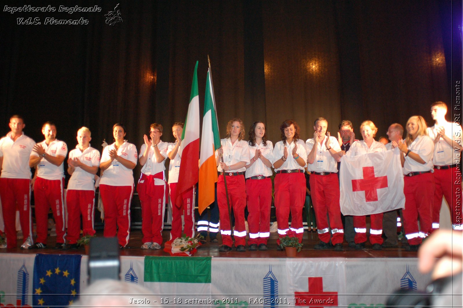 Jesolo - 15-18 settembre 2011 - FACE 2011, The Awards -  Croce Rossa Italiana - Ispettorato Regionale Volontari del Soccorso Piemonte