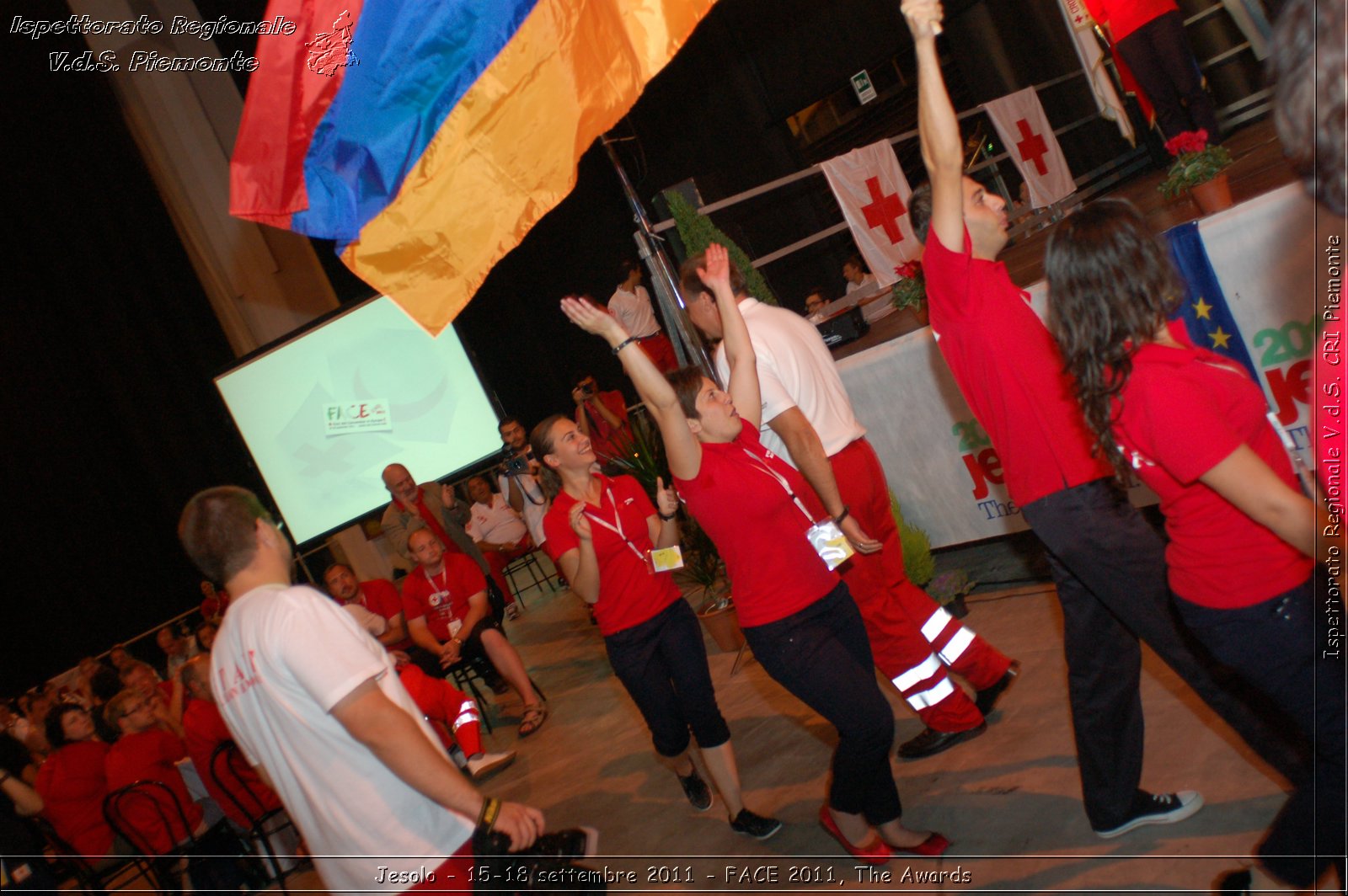 Jesolo - 15-18 settembre 2011 - FACE 2011, The Awards -  Croce Rossa Italiana - Ispettorato Regionale Volontari del Soccorso Piemonte