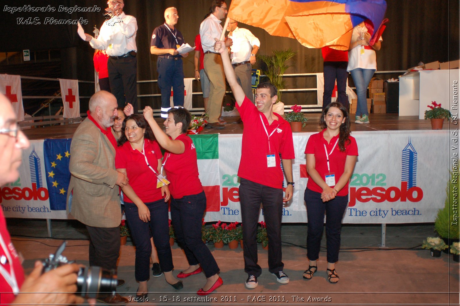 Jesolo - 15-18 settembre 2011 - FACE 2011, The Awards -  Croce Rossa Italiana - Ispettorato Regionale Volontari del Soccorso Piemonte