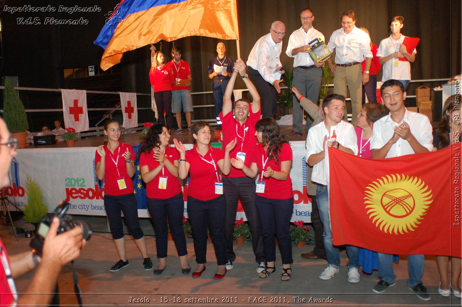 Jesolo - 15-18 settembre 2011 - FACE 2011, The Awards -  Croce Rossa Italiana - Ispettorato Regionale Volontari del Soccorso Piemonte