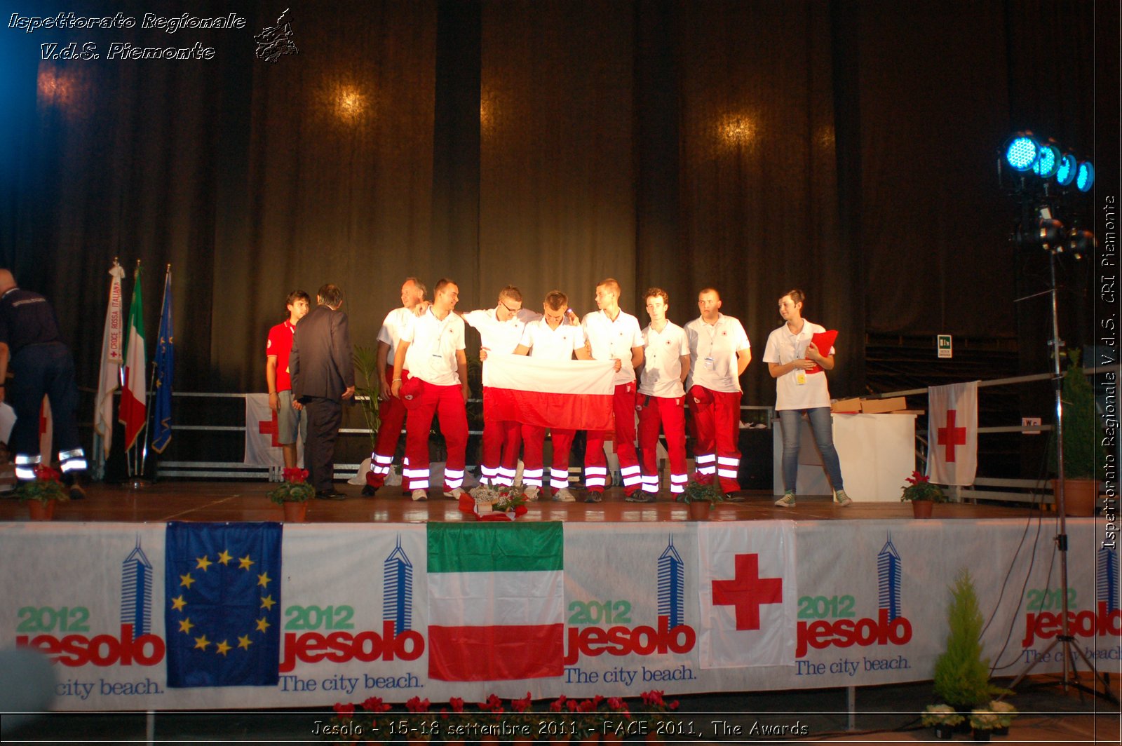 Jesolo - 15-18 settembre 2011 - FACE 2011, The Awards -  Croce Rossa Italiana - Ispettorato Regionale Volontari del Soccorso Piemonte